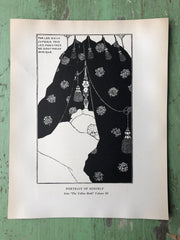 "Portrait of Himself" by Aubrey Beardsley